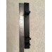  Iron Metal Swinging Door Curtain Pole Rod Crane Drapery Arm Portiere Rods in Black 